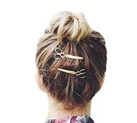 1Pc Silver Creative Hair Scissors, Hair Clip, Hairpin, Hairpin, Accessories for Women and Girls,Hair Styling Accessories,Hair Care