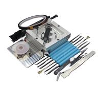 1pc Silver Diagonal BGA Reballing Station kit 90 * 90mm BGA reballing Station Solder Balls(C Package)