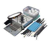 1pc Silver Diagonal BGA Reballing Station kit 90 * 90mm BGA reballing Station Solder Balls(D Package)