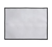 1pc Silver Fibreglass Silica Gel Fire Blanket Heat Shield | For kitchen and fireplace use, fire resistant at high temperatures, helps keep the area tidy after extinguishing, wrap around