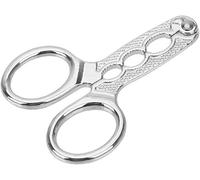 1Pc Silver Nuts Pistachio Sheller Opener Kitchen Tools Stainless Steel Nutcracker Multi-Function Walnut Pine Sheller Opener Nut Crackers,Home Specialty Gadgets