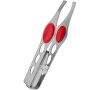 1Pc Silver Stainless Steel Tweezer with LED Light for Precision Hair Removal Makeup Tool Eyebrow Eyelash Tweezers,lash Trimmer,Round Trimmer,Hair Tweezers,Brow Tools,Ingrown for Tweeze Women's