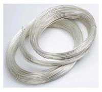 1pc Silver Wire,0.3-2mm Hard Round Solid 925 Sterling Silver Wiring Wire For Jewelry DIY, Beading Wire Accessories, 1 Meter (Size : 1.2mm)