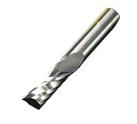 1pc Single 1 Flute Spiral Cutter Wood MDF Aluminum 3.175/4/6/8/10(4x25x50)