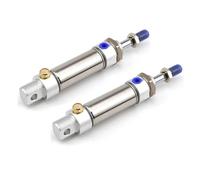 1pc Single-Action Spring Ejection Mini Cylinder MTA16*25/50/75/100/125/150/175 Stainless Steel Cylinder(MAT16X175)