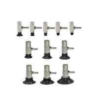 1pc Single Layer Vacuum Pad PAT-05/06/08/10/15/20/25/30-35/40/50-N Pneumatic Vacuum Suction Cup(PAT-08,BLACK)