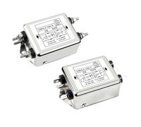 1pc Single Phase AC Power EMI Filter CW4L2-10A-T/S CW4L2-20A-T/S for CO2 Laser Engraving Machine T/S Series 115V/250V 20A 50/60HZ(S Series 10A)