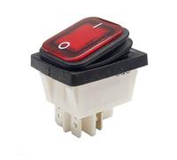 1pc SJ3-2P-21n-3-RW 30x22 Rocker Switch 12V LED 220V 16A 250VAC KCD4-201 DPST Switch 4pin BKYUKJVU