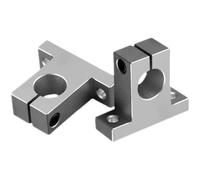 1pc SK8 SK10 SK12 SK13 SK16 SK20 SK30 SH8A 8mm Linear Ball Bearing Rail Shaft Side Blocks Support XYZ Table CNC 3D Printer Part(Sk12mm)