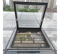 1pc Skylight Roof Window Access Hatch - Customizable Aluminum Alloy Roof Access Door for Attic and Sun Room(90x90cm)