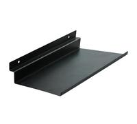 1PC Slatwall Shelves, 6x16 Inch Metal Wall Shelf, Floating Wall Shelves for Acoustic Panels, Garage, Retail, Home Storage