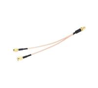 1PC SMA to 2X SMA Male Female Y type Splitter Combiner Jumper Cable Pigtail(F)