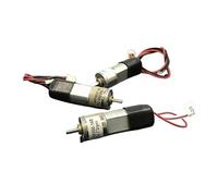 1PC Small 16mm Full Metal Gearbox Gear electronic starter Gear Box DC 12V 73RPM/ 250RPM/ 855RPM Slow Speed D-shaft RUAJOGYNVM(73RPM)