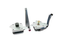 1PC Small 42MM Stepper Stepping electronic starter with Belt Pulley/Copper Gear 2-phase 4-wire RUAJOGYNVM(Model B)
