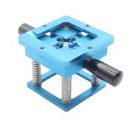 1pc Small 90X90 Blue Bead Planting Table with Handle BGA Ball Planting Table Chip Steel Mesh Multi-Functional Tin Planting Rack(Package A)