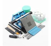 1pc Small 90X90 Blue Bead Planting Table with Handle BGA Ball Planting Table Chip Steel Mesh Multi-Functional Tin Planting Rack(Package F)