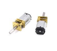 1PC Small GA12-N20 Full Metal Gearbox Gear Reduction electronic starter DC 3V 3.7V 5V 6V 124RPM Slow Speed BIANMTSW