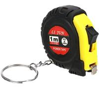 1Pc Small Key Chain Mini Tape Measure Retractable Measuring Tape 1M, Gauging Tools Convenient