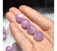 1pc Small Purple Kunzite Sphere Ball Quartz Crystals Stone Spodumene Mineral Gemstone Jewellry DIY Gems Decor,Purple,1pc 13mm Approx
