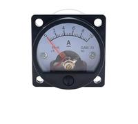 1PC SO-45-A 20A 30A 50A 100A/75mV DC Analog Meter Panel Gauge DC Ammeter Use with Shunt Current Meter 47 * 47MM Round Ammeter(15A)