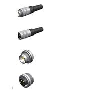 1pc Socket Front Mount M16-2 3 4 5 6 7 8 12 14 Core J09 Imitation Amphenol Belden Connection male socket 16mm 2P 3P 4P(M16-5 core complete)