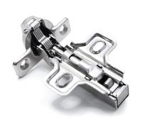 1pc Soft-Close Concealed Hinge for Furniture - Steel Hinge with Damping Mechanism - for Cabinets and Wardrobes(Half Overlay)