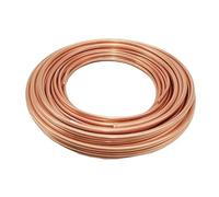 1pc Soft Copper Tube Coil OD 2mm/3mm/4mm/5mm/6mm/8mm/10mm/12mm T2 Copper Seamless Round Pipe Tubing Refrigerators Air Conditioners(12x1mm)