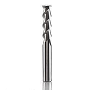 1pc Solid Carbide ZCCCT AL-2E 2 Flutes Aluminium End Mills 1-12mm Flat Bottom High Cachining Efficiency Aluminum Milling Cutter(1PC,AL-2E-D4.0)