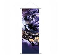 1PC Solo Leveling Scroll Poster Wall Hanging Forged Cloth Painting Decor Room Bedroom for fans (STYLE 6)