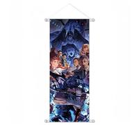 1PC Solo Leveling Scroll Poster Wall Hanging Forged Cloth Painting Decor Room Bedroom for fans (STYLE 10)