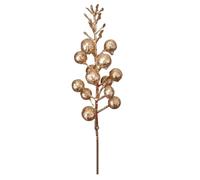 # 1PC Sparkling Berry Stems Artificial Christmas Picking And Spray Christmas Tree Filling Branch Decorations Holiday Wreath Decorations Home (O, One Size)