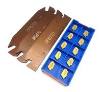 1pc SPB26-2 SPB26-3 SPB26-4 SPB32-3 SPB32-4 Holder CNC External Cutting Blade for Slotting Tool 10pcs Carbide Insert SP200 SP300 SP400(SP200 NC3030,SP26-4)