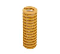 1Pc Spiral Stamping Spring Coil Compression Spring Release Pressure Mould Spring Steel OD 25mm ID 12.5mm(65mm,OD25mm (ID12.5mm)-Yellow)