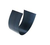 1pc Spring Steel Sheet Manganese, 125/150mmx1000mm Flexible Spring Steel Sheet, 65Mn Spring Steel Strip, Steel Row Blue(0.1x125x1000mm)