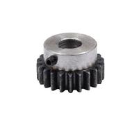 1PC Spur Gear Pinion 10Teeth Mod 1.5M Bore 6/8mm Straight Teeth Positive Gear Steel Gear Rack Transmission(8mm,2pc 1.5M10T)
