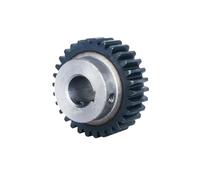 1PC Spur Gear Rack Pinion 18T 18Teeth Mod 1.5M Bore 8mm/10mm/12mm Staight Teeth Positive Gear 45# Steel CNC Transmission Rack(8mm keaway 3mm,8PCS 18 Teeth)