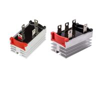 1pc SQL5010 1200V Single or Three Phase High Current Rectifier Bridge Combined with Heatsink 10A 20A 30A 40A 50A Laser Diode Module(40A 1 Phase 4 Claws)