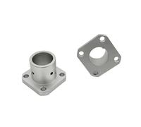 1pc Square 8mm Optical axis Fixed seat, Aluminum Alloy top Wire Base, Circular Flange Support, Guide Shaft Support xiaguolingsm