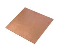 1pc Square Copper Sheet, 300x300mm 100x100mm 50x50mm 200x200mm Copper Plate Sheet Strip, Bendable Soft Copper Sheets(100X100X1MM)