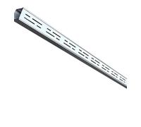 1pc SS Channel Drain Kit - 1m Long Trench Drain with Grate, Rustproof and Durable Drainage Solution for Yard,Driveway(3.5cmx3cm)