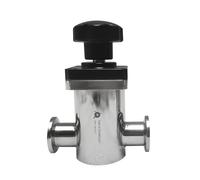 1pc SS Shut-Off Manual Diaphragm Needle Valve - Pneumatic & Electromagnetic Drive, High Precision Check Valve(DN16)