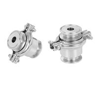 1pc SS304/316 Sanitary One-Way Valve Check Valve Tri Clamp Outer Diameter 19 25 32 38 45 51 57 63mm Ferrule 50.5 64mm(19mm Ferrule 50.5,SUS316L)