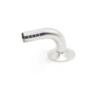 1pc SS304 90° Elbow Fitting - Sanitary Hose Barb Connector for Easy Pipe Connections (12.7mm-102mm)(76mmx Ferrule 91)