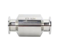 1pc SS304 KF25 Vacuum Check with FKM Seal SS304 Non-Return NW40 One Way s for Vacuum Pump KF16 KF25 KF40 KF50(Kf40 860g)