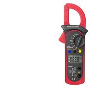 1pc ST201 Digital Clamp Multimeter Resistance ohm Tester AC Clamp Ammeter Transistor Testers Voltmeter d Contact(Red)