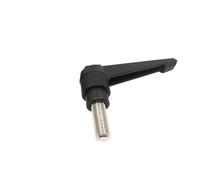 1PC Stainless Steel 304 Adjustable Handle Clamping Levers Thread Knob Machinery Tools M5 M6 M8 M10 Length 10-60mm (Size : M8x50)
