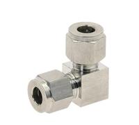 1pc Stainless Steel 304 Compressor Double Ferrule Connector 6mm 8mm 10mm 12mm 1/4" 1/2" Pipe Tube Coupler Air Compression Fitting(10mm-12mm)