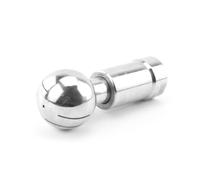 1pc Stainless Steel 304 Sanitary Rotary Spray Ball - 360 Degree Tank Cleaning Solution for Home Improvement |(3/4In)