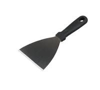 1PC Stainless Steel Cake Spatula with Black Plastic Handle, Professional Mini Serving Spatula Small Pie Server Cake Pizza Server for Brownie, Cookie, Lasagna, Pancakes or Cake