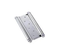 1PC Stainless Steel Double Open Spring Hinge Double-Sided Door Automatic Self Closing Two Way Free Fence Dedicated(8Inch 1Pcs)
